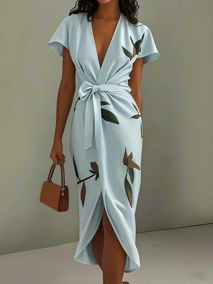 Amira - Elegant Wrap Dress