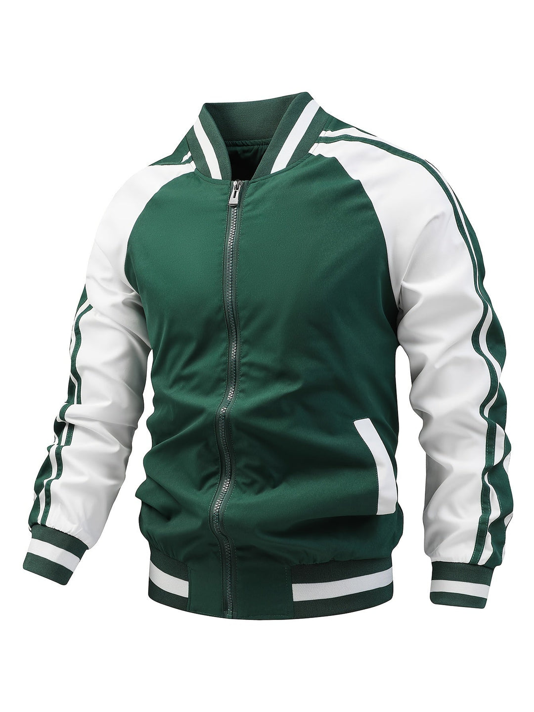 JULIAN – CLASSIC WHITE TRACK JACKET