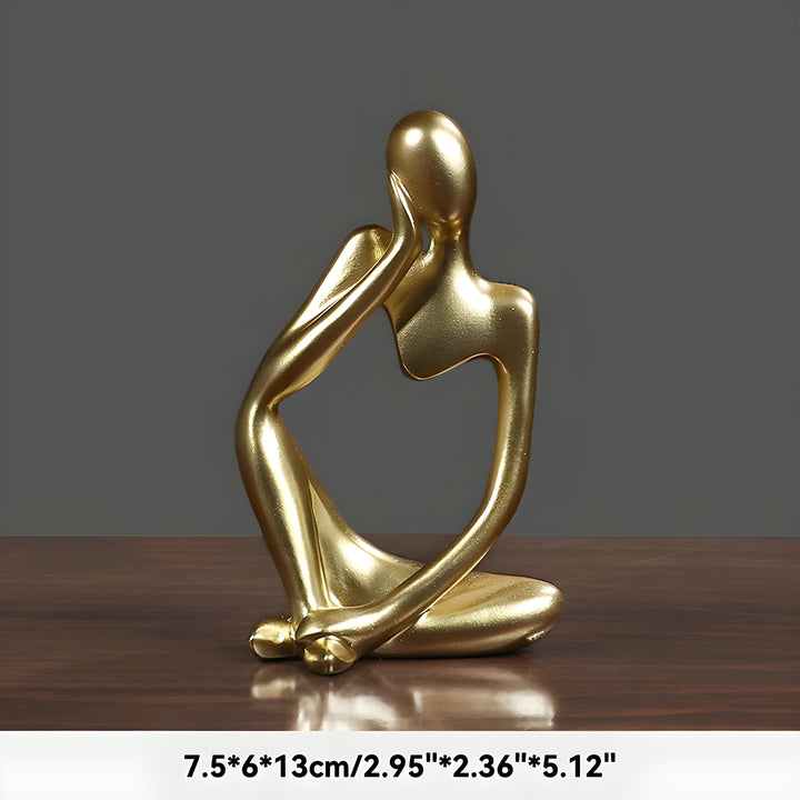 BowLift | Abstract Thinker Sculpture Home Decor