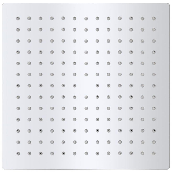 BowLift | Stainless Steel Square Rain Shower Head - 25x25 cm