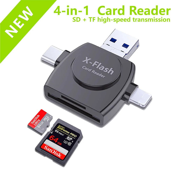 Azura | The 4 In 1 Card Reader