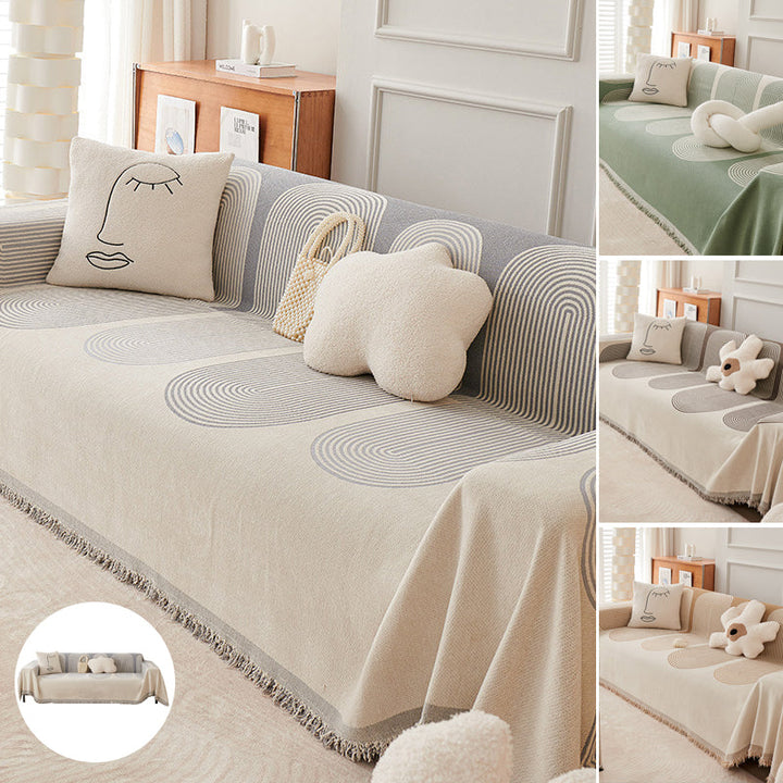 Double Sided Chenille Sofa Cover | Bowlift