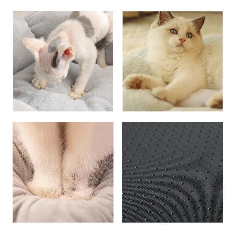 Azura | Deep Sleep Flower Shape Cat Bed