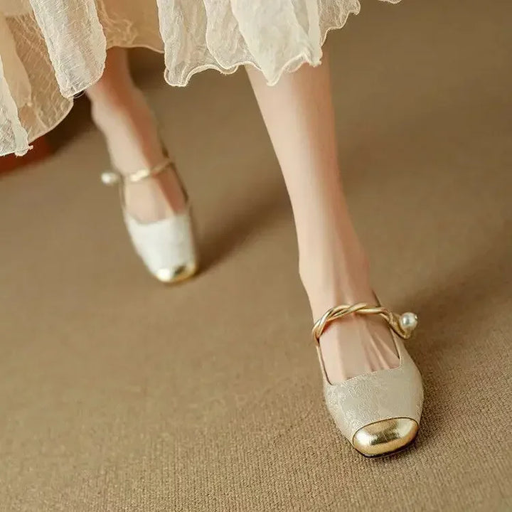 Calista - Trendy Square Toe Women's Pumps