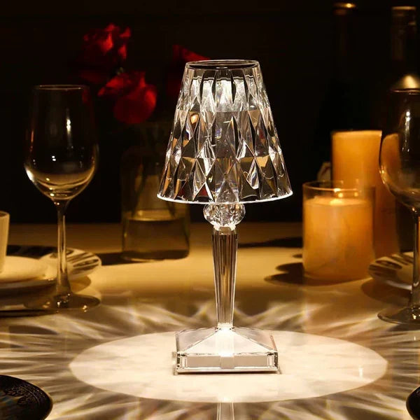 BowLift | Crystal Effect LED Table Lamp