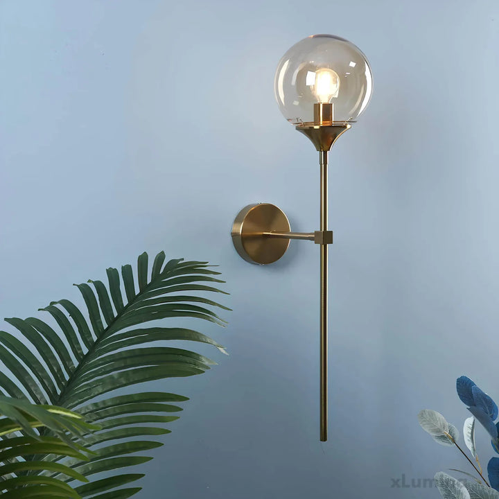 BowLift | – Scandinavian modern glass wall lamp