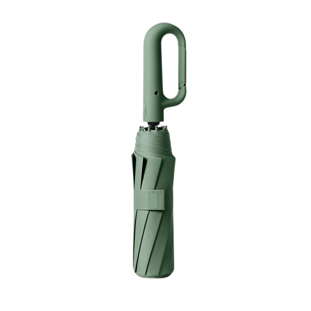 Azura | Wind-Resistant Automatic Folding Umbrella with Large Buckle Handle – Compact & Durable