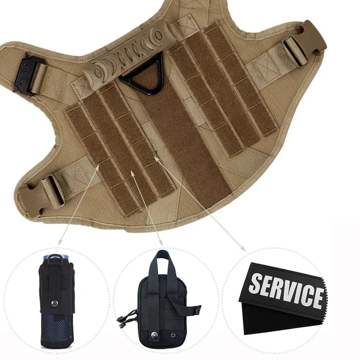 Azura | Guardian K9 – Adjustable Dog Training Harness with Control Handle