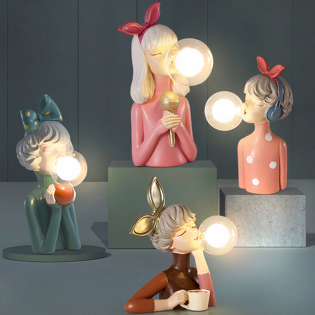 BowLift | Handmade Table Lamp - CraftGlow