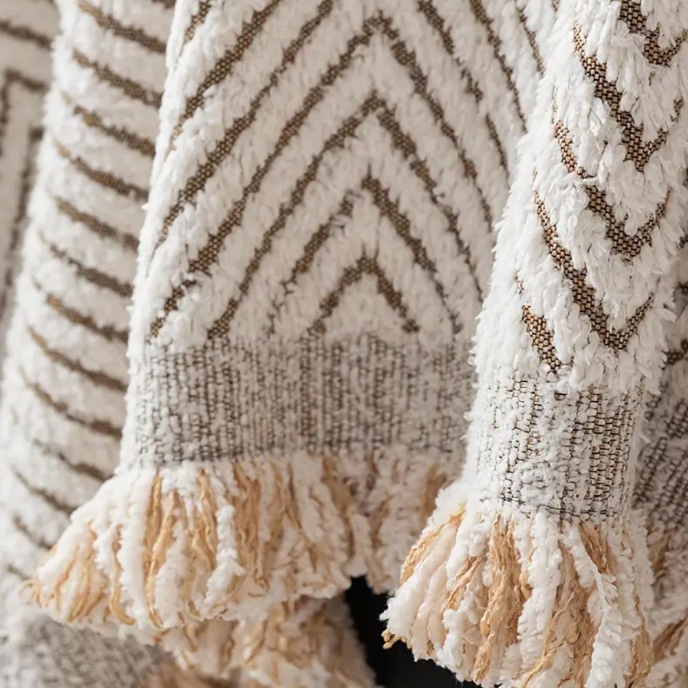 BowLift | Sofa Cover Herringbone Pattern Protective Design