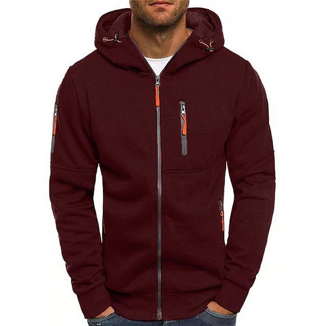 DYLAN – MODERN ZIP HOODED JACKET