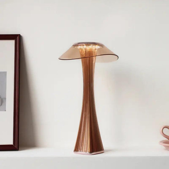 BowLift | SteelShine - Rustic Table Lamp