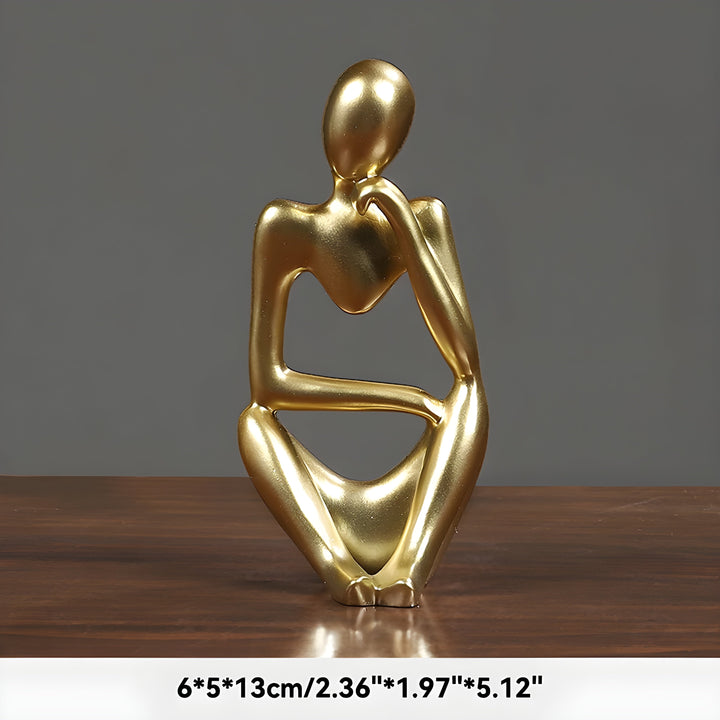 BowLift | Abstract Thinker Sculpture Home Decor