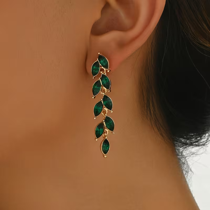 Leaf Cascade Earrings
