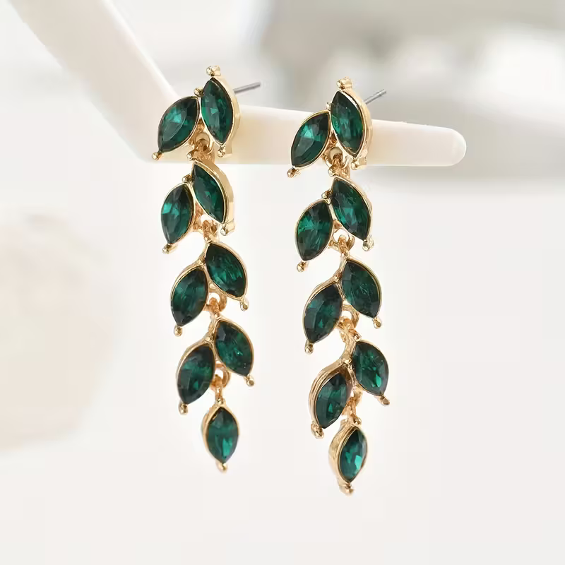 Leaf Cascade Earrings