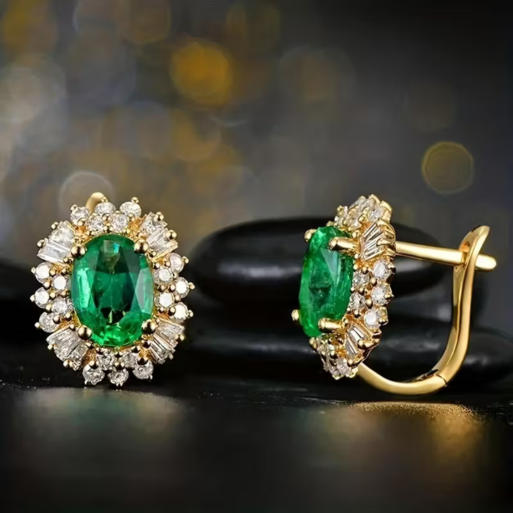Emerald Royale Earrings
