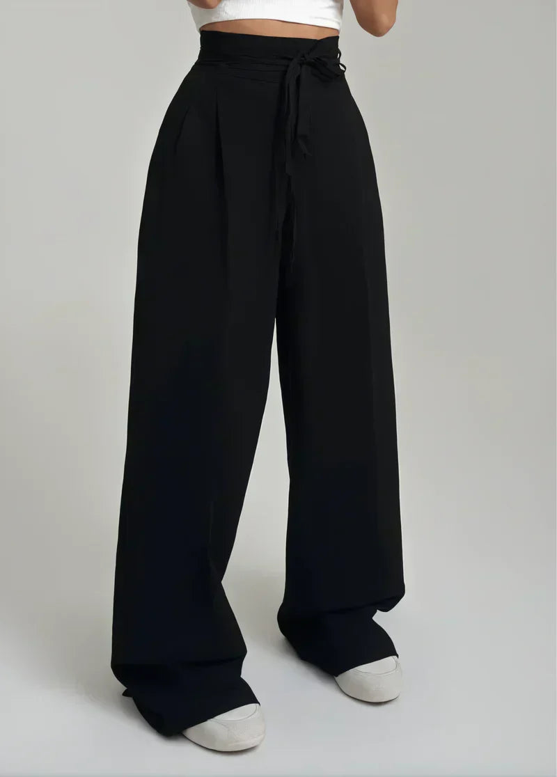 Josephine | High-Waisted Trousers with Wide Legs