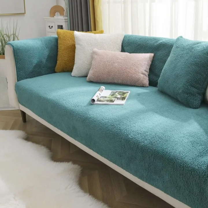 BowLift | Fleece Sofa Cover Waterproof Non Slip