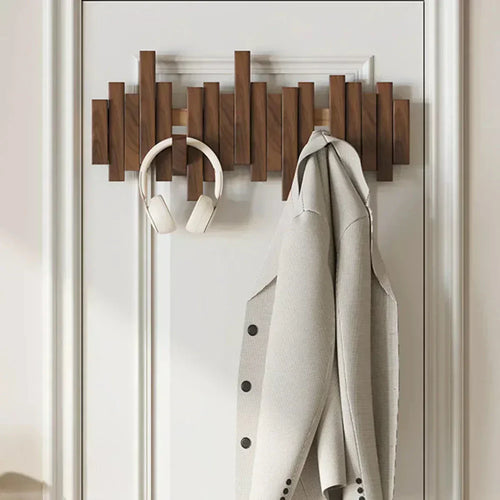 Azura | -Wall cladding made of piano wood – Practical and elegant for organizing your entrance