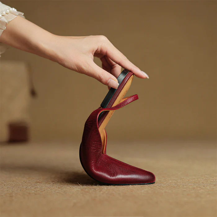 Carisse Genuine Leather Flats