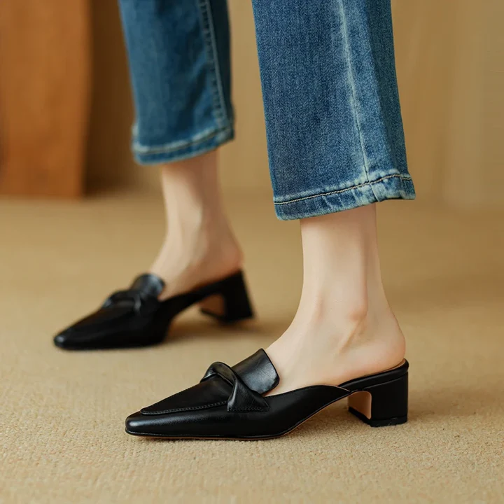 Palieri Genuine Leather Mules