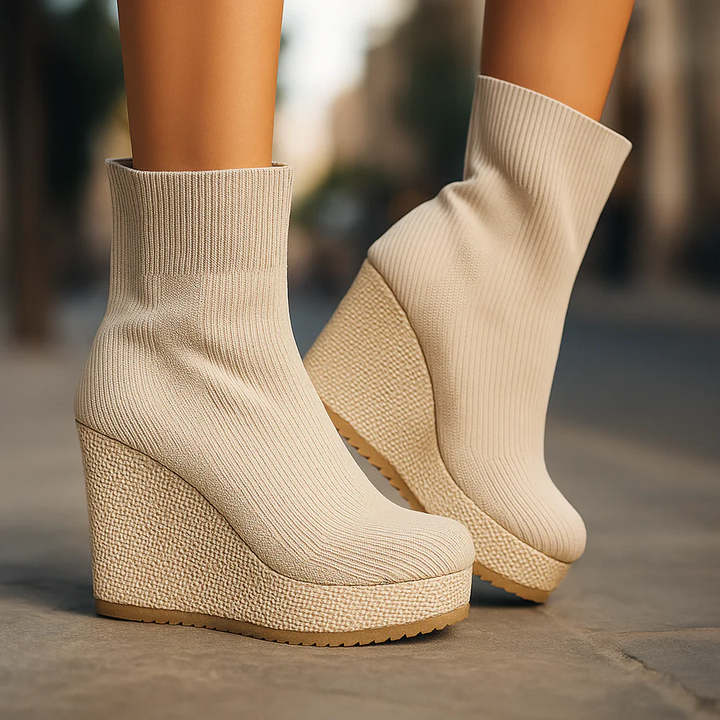 Bellastra knit platforms
