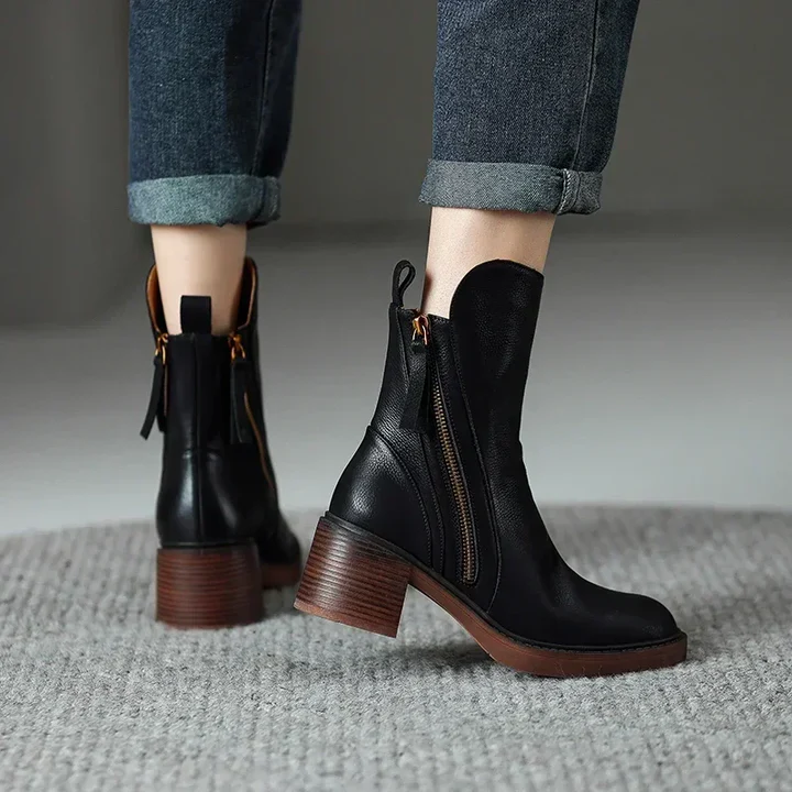 Vallin Leather Boots