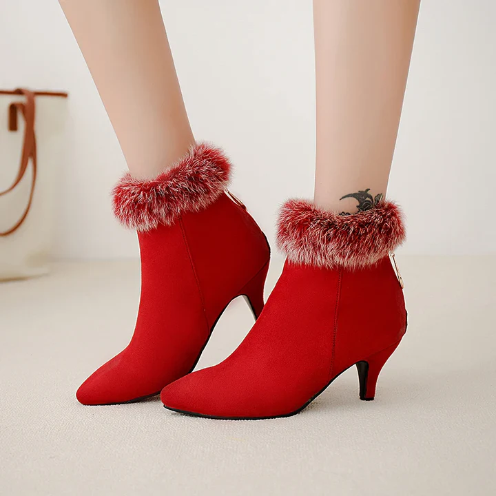 Ayla Reed Fur Boots