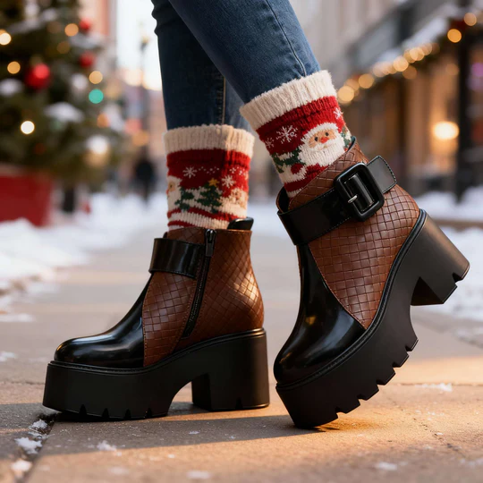 Brinley Platform Ankle Boots