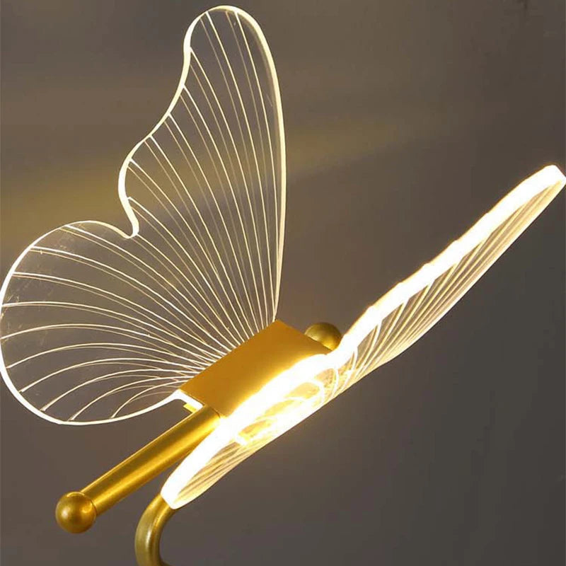 BowLift | Luxury Butterfly Table Lamp – Elegant LED Mood Lighting for Home & Office