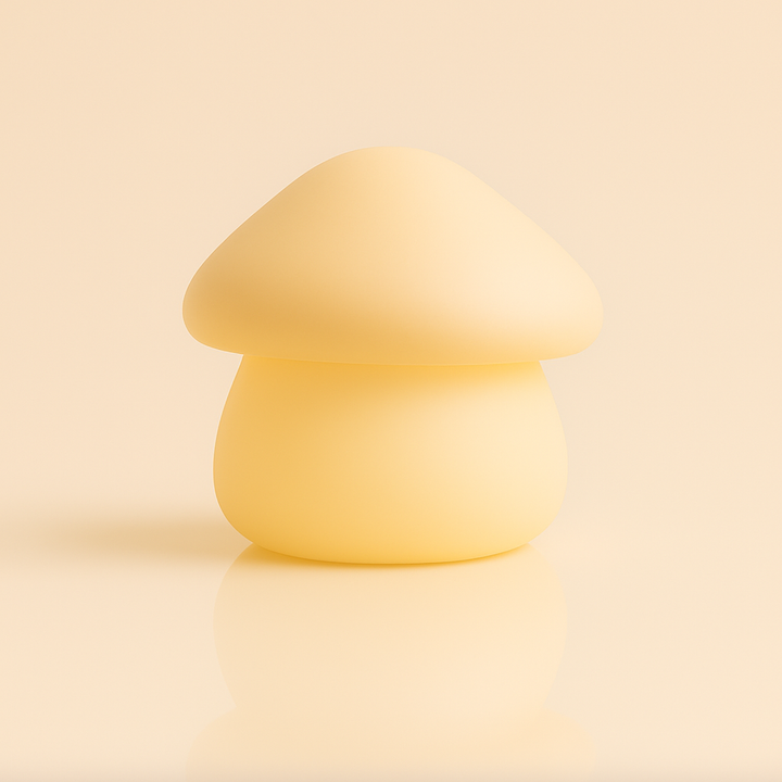 BowLift | Paddie Mushroom Night Light – Soft Silicone Lamp for Kids