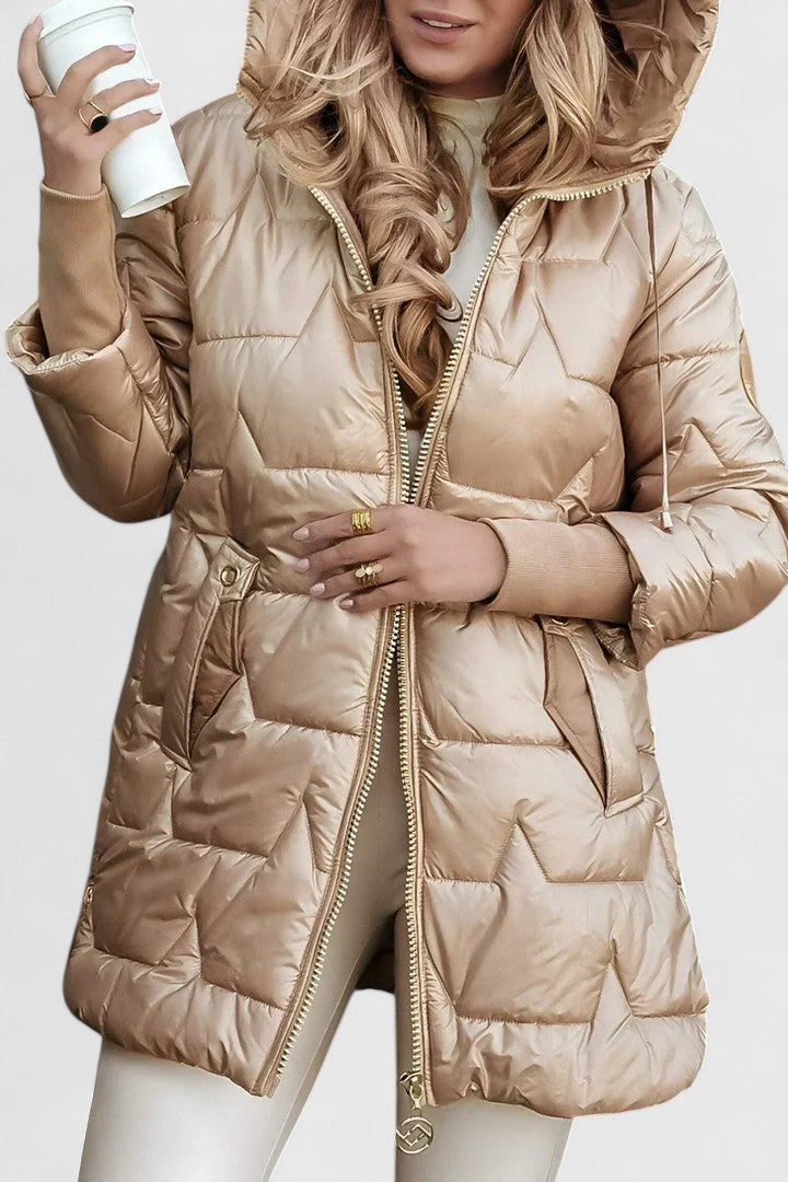 HAVEN – PADDED HOODED WINTER COAT