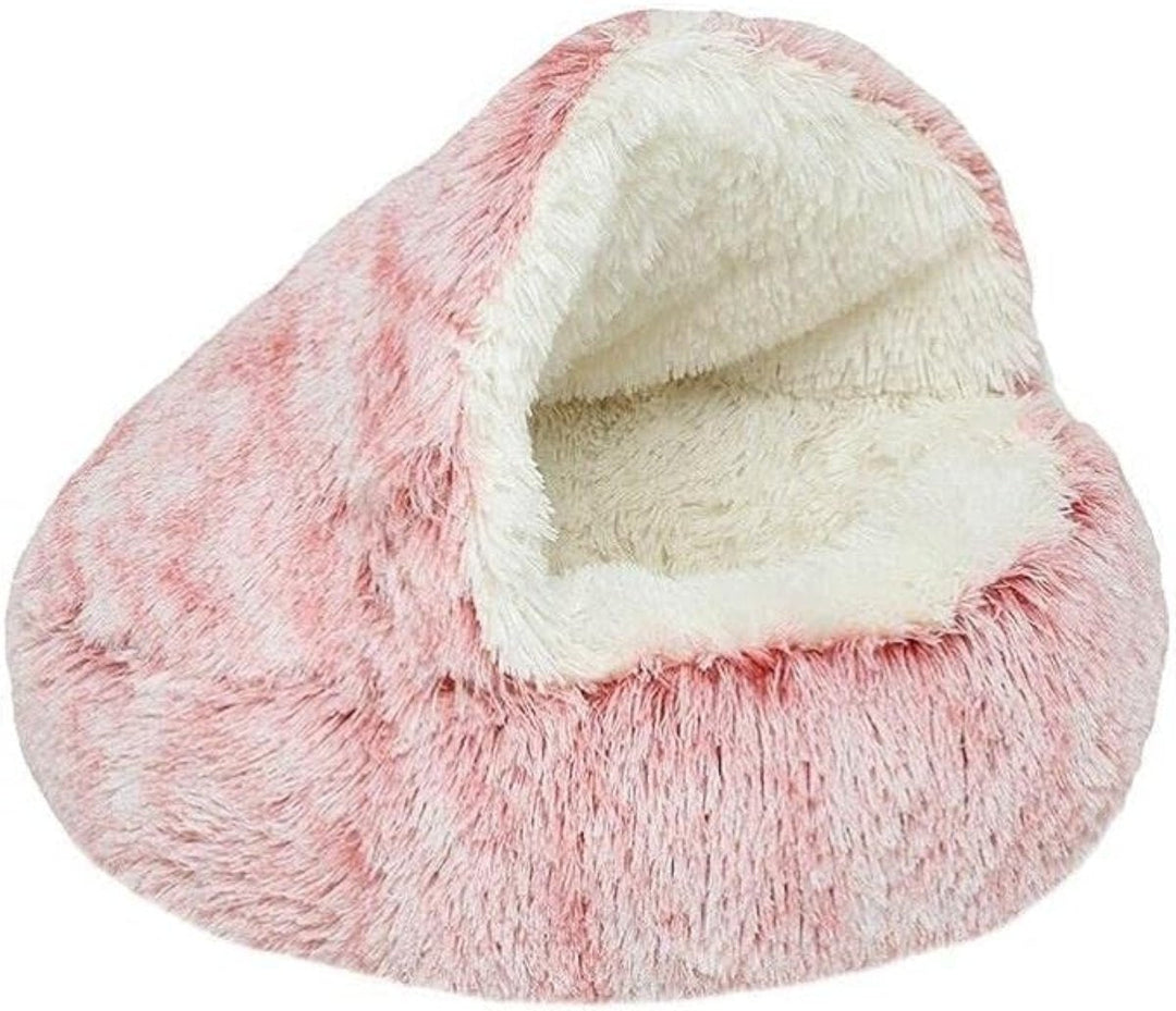 Azura | Cozy Cave Pet Bed | Calming & Comfortable Dog Bed for Deep Relaxation