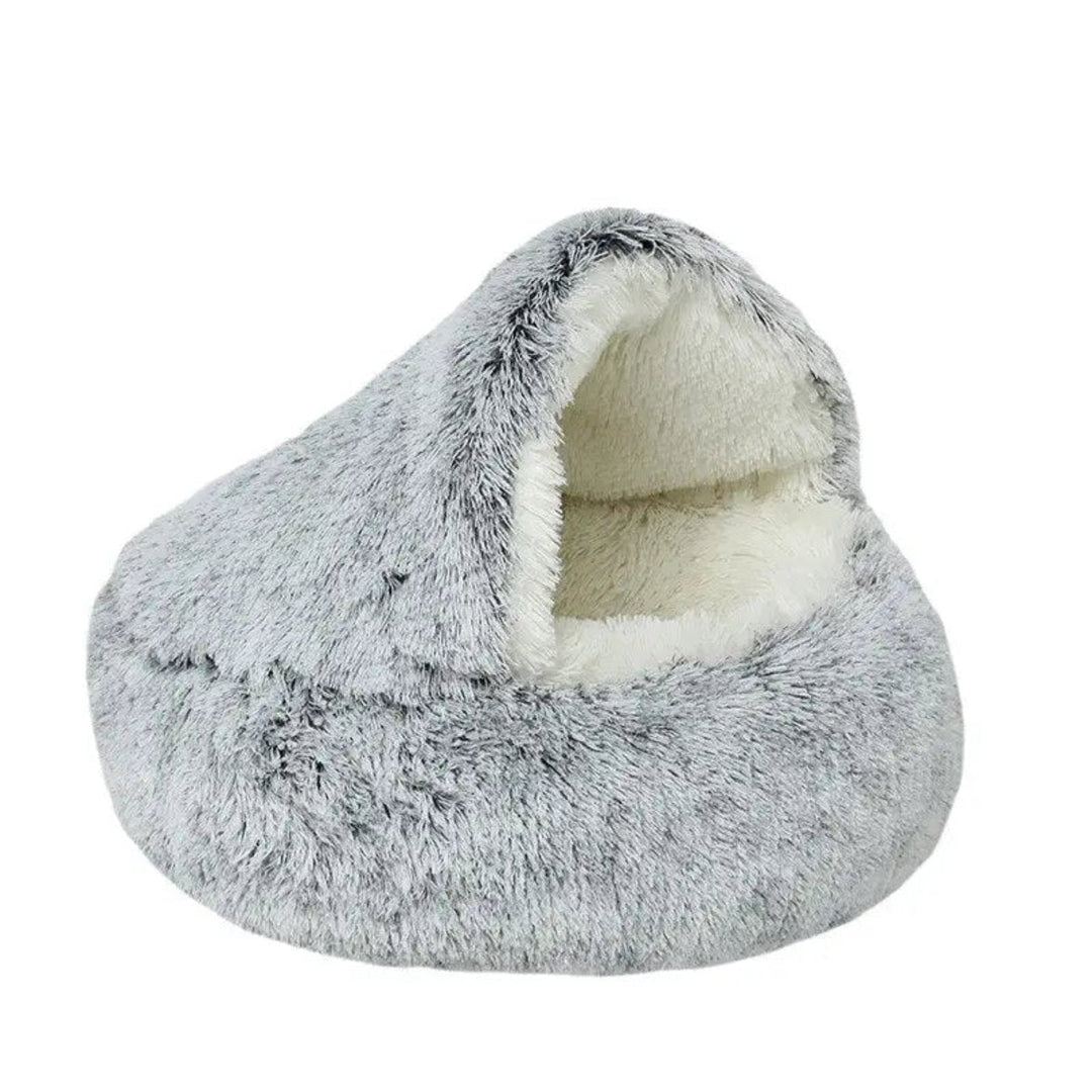 Azura | Cozy Cave Pet Bed | Calming & Comfortable Dog Bed for Deep Relaxation