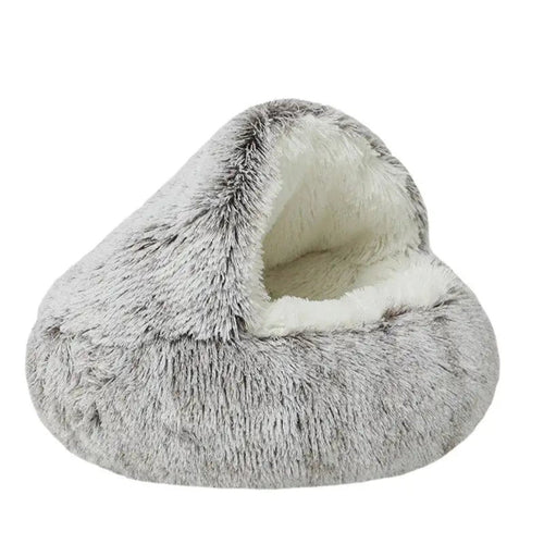 Azura | Cozy Cave Pet Bed | Calming & Comfortable Dog Bed for Deep Relaxation