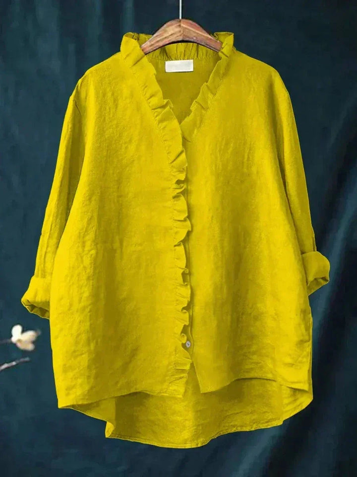 Eline | Elegant Summer Linen Blouse