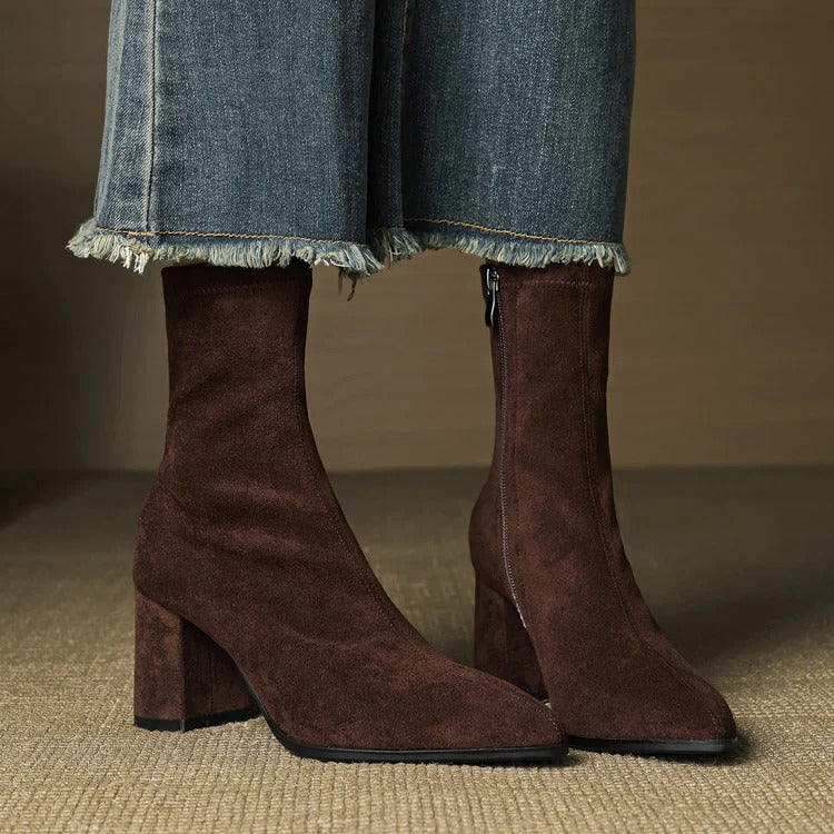 Celinne Paris Suede Boots