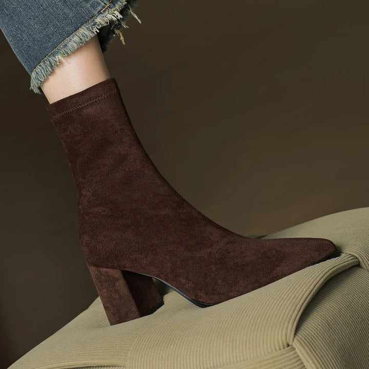 Celinne Paris Suede Boots