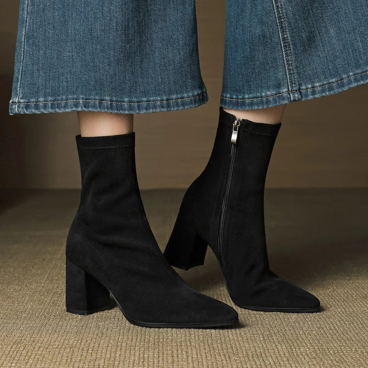 Celinne Paris Suede Boots