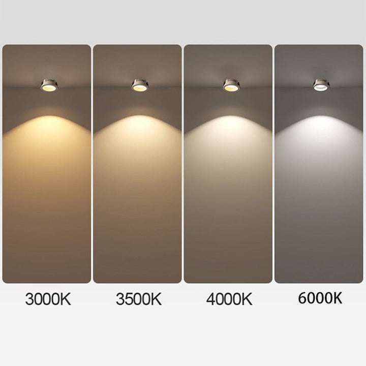 Azura | Origo Minimalistic LED Ceiling Light - Adjustable Round Recessed Lamp