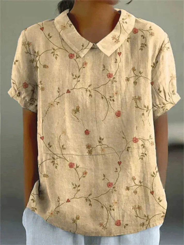 Devika | Floral Pattern Blouse
