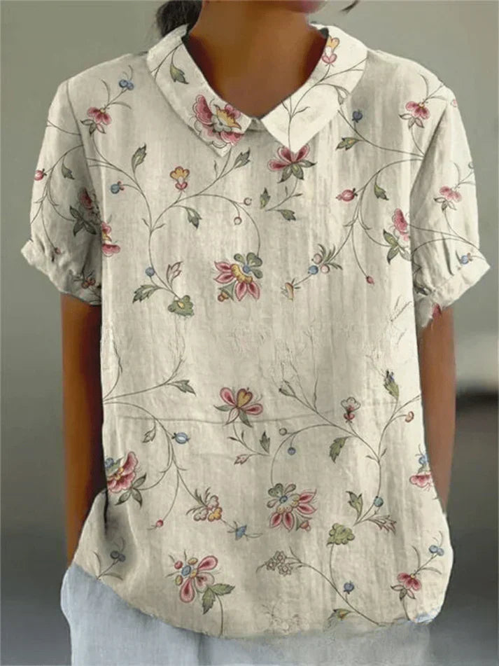Devika | Floral Pattern Blouse