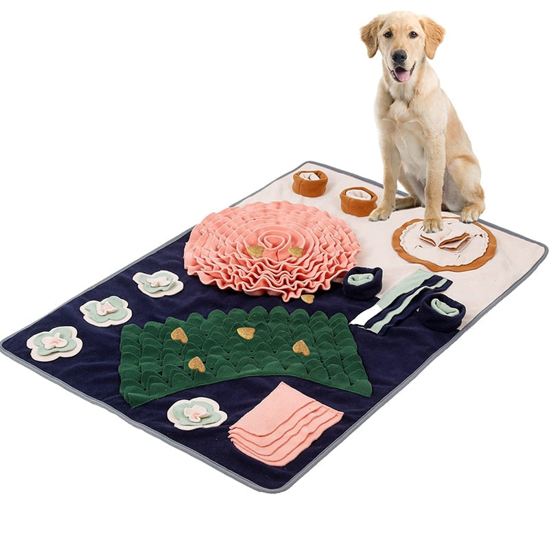 Interactive Snuffle Mat for Dogs - HuntPlay Azura