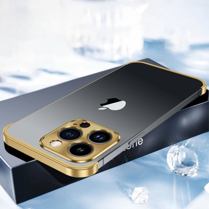 Ultrathin metal case for iPhone – Invisible protection, Slim and sturdy phone case | Azura