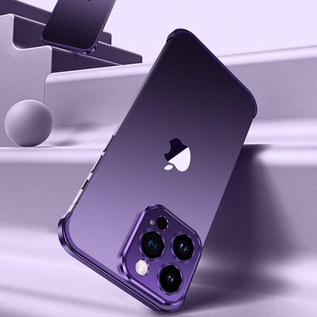 Ultra-Thin Metal Phone Case | Slim and Sturdy | Shockproof Protection for iPhone and Android | Azura
