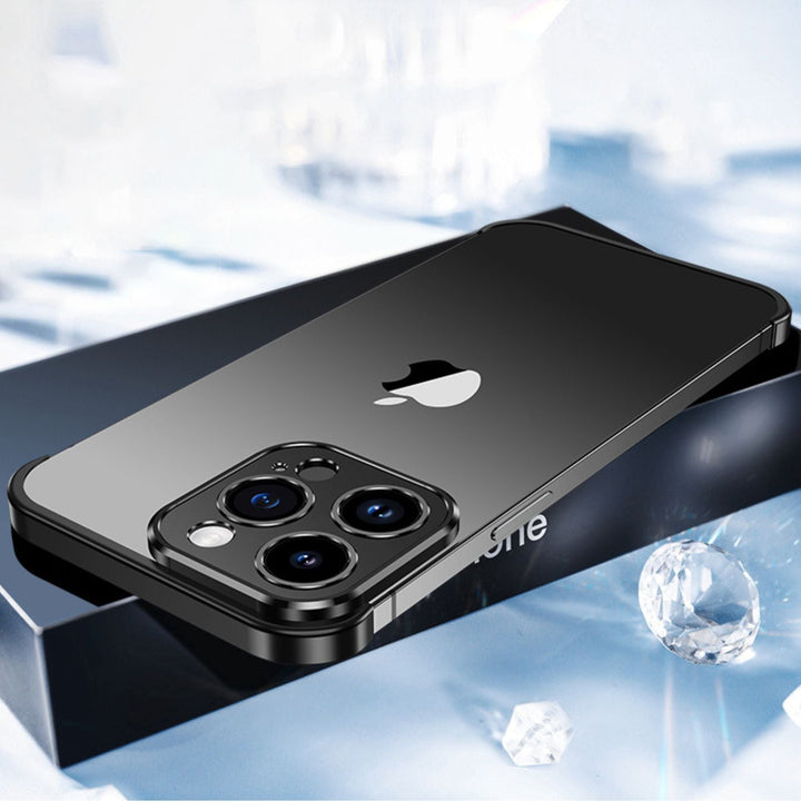 Ultra-Thin Metal Phone Case | Slim and Sturdy | Shockproof Protection for iPhone and Android | Azura