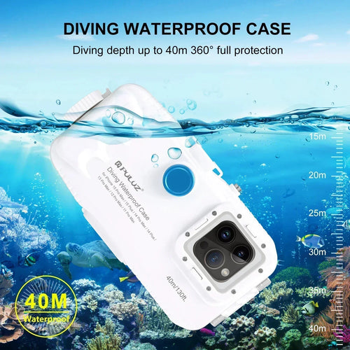 Azura | 40 Meter Sealed Waterproof iPhone Case