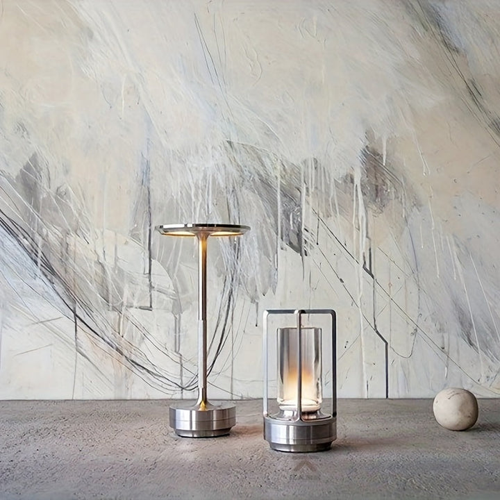 BowLift | Japanese Style LED Touch Table Lamp - ZenLight