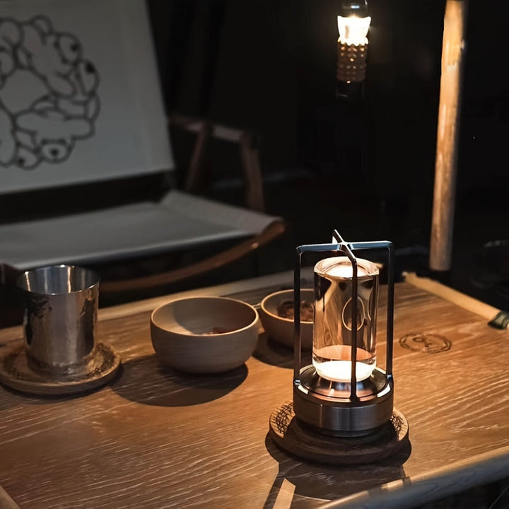 BowLift | Japanese Style LED Touch Table Lamp - ZenLight