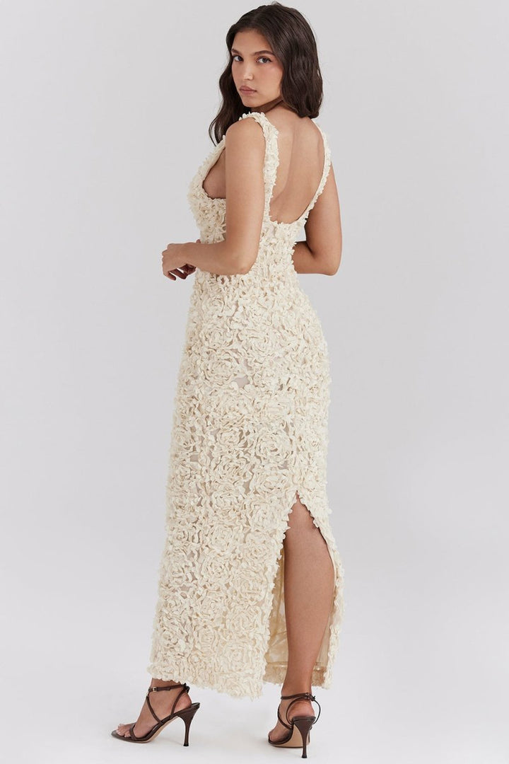 HAILEY - GRACEFUL PETAL-INSPIRED DRESS STYLE